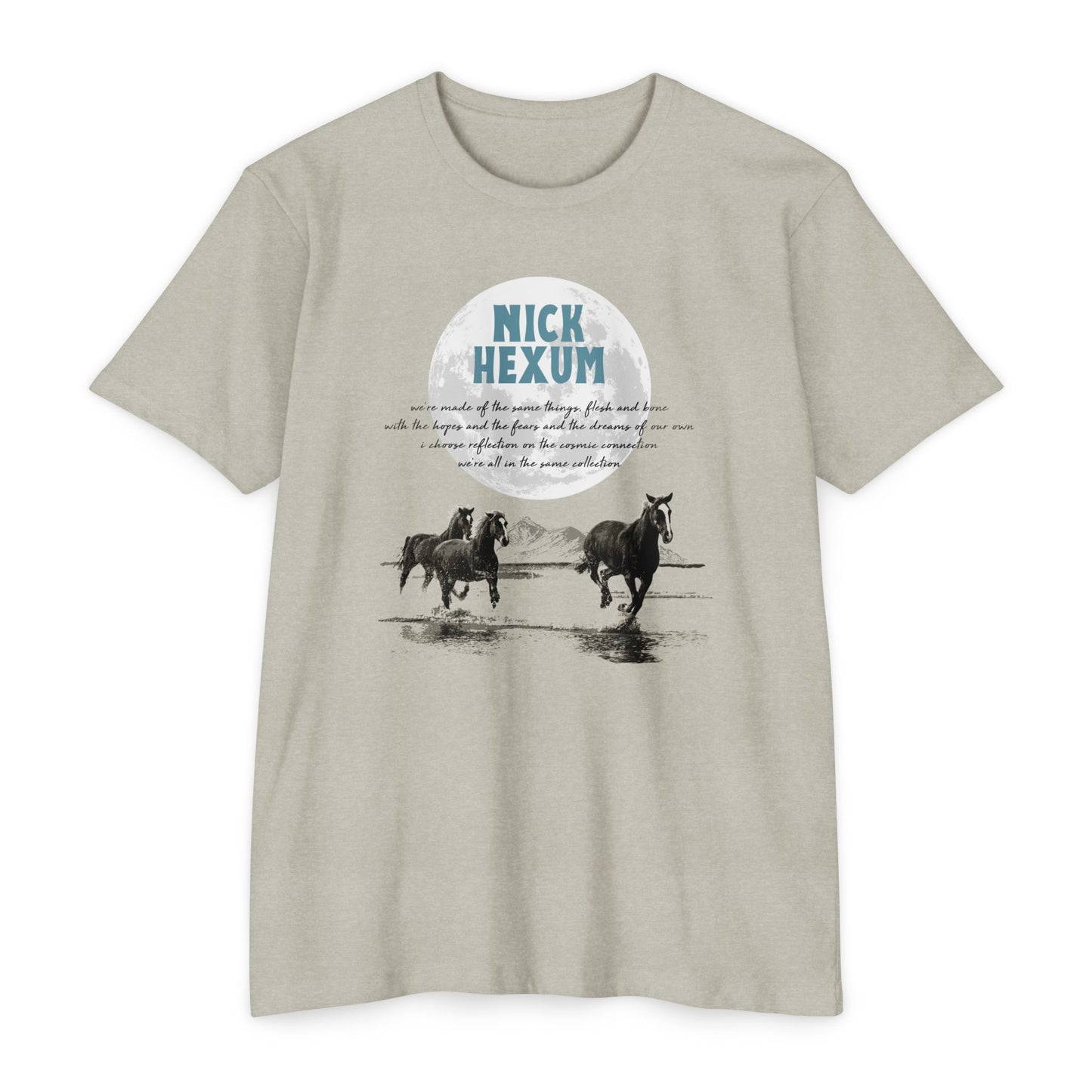 Nick Hexum "Cosmic Connection" Grey T-Shirt