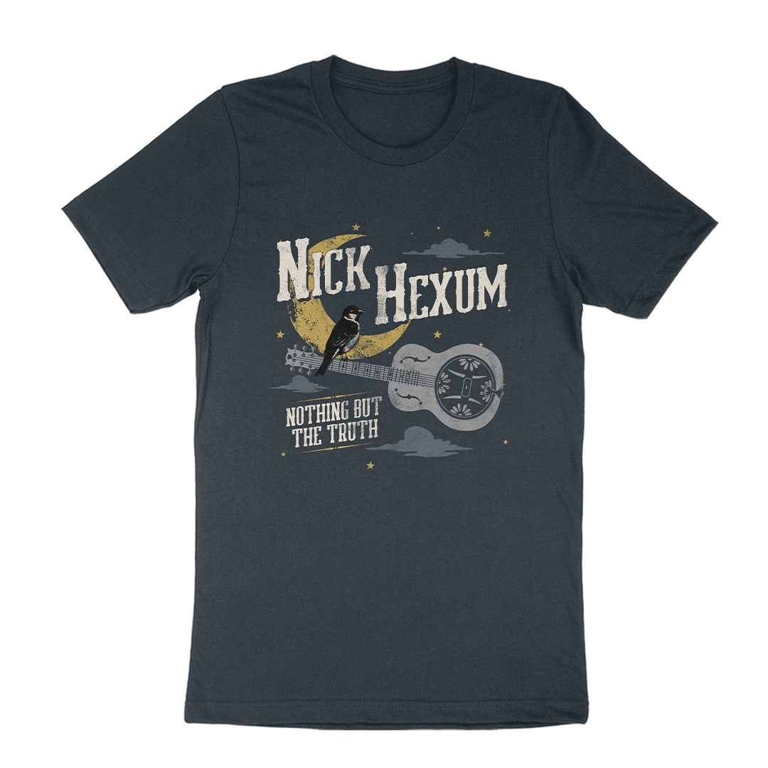 Nick Hexum "Nothing But The Truth 2026 Itinerary" Blue T-Shirt