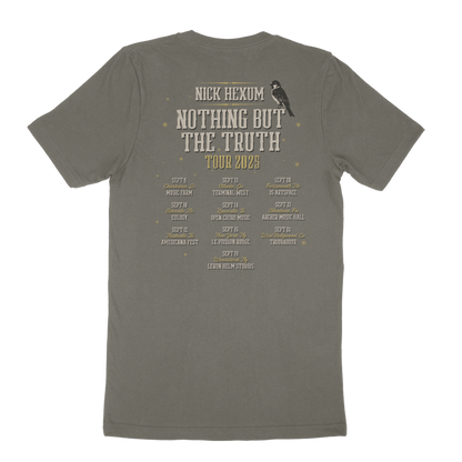 Nick Hexum "Nothing But The Truth 2025 Itinerary" Grey T-Shirt