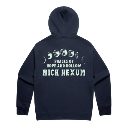 Nick Hexum "Phases Of Hope And Hollow" Blue Hoodie