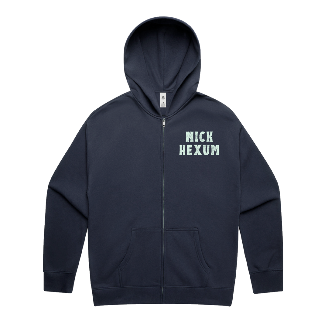 Nick Hexum "Phases Of Hope And Hollow" Blue Hoodie