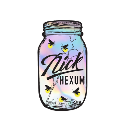Nick Hexum Holographic Sticker Set