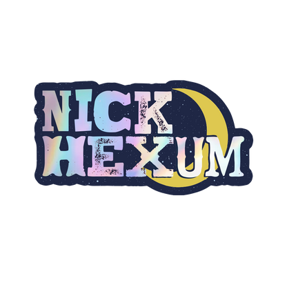 Nick Hexum Holographic Sticker Set
