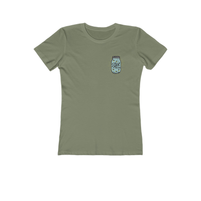 Nick Hexum "Bringing Light" Olive Green Womens T-Shirt